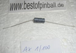 Kondensator axial 1µf 100Volt